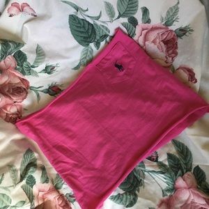 RALPH LAUREN PURPLE REWORKED TUBE TOP